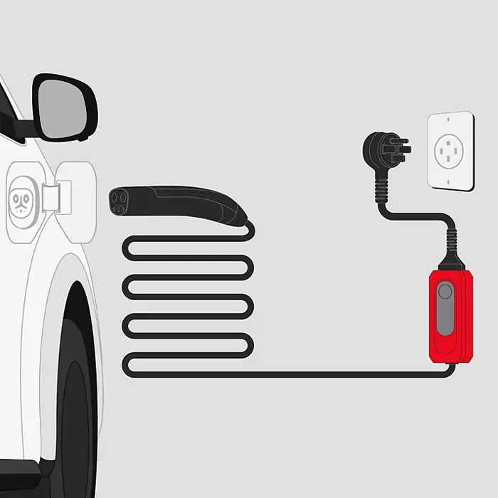 illustration of level3 charging - Bommarito Toyota in Hazelwood MO