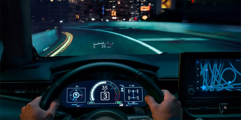 Driver view