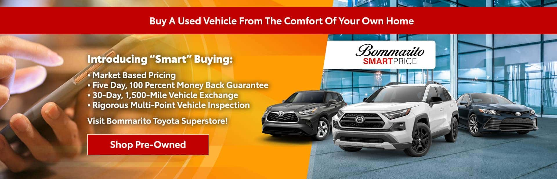 Buy a Used Vehicle From the Comfort of Your Own Home