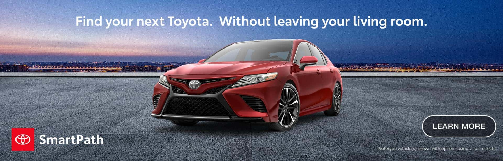 Find your next Toyota without leaving your living room 